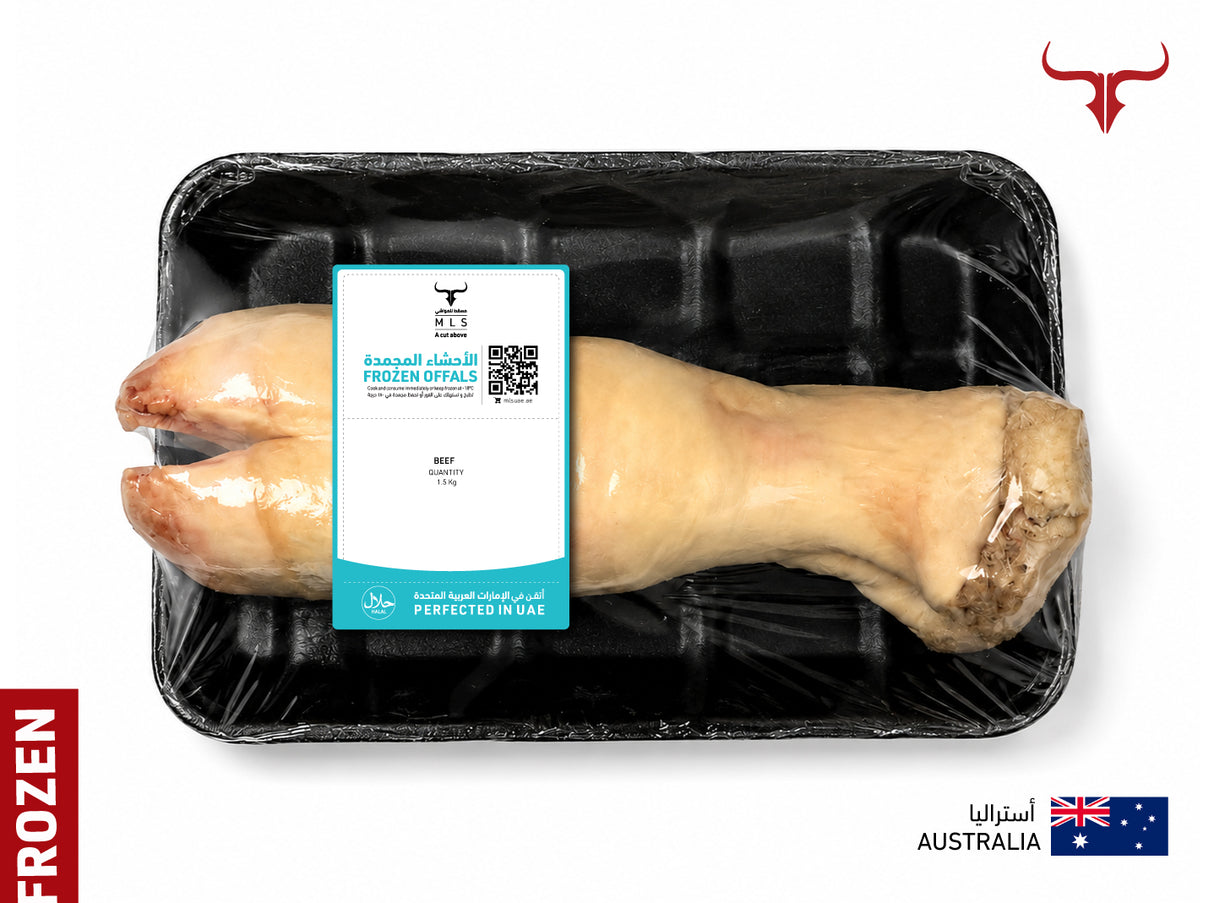 Frozen AUS Grass-Fed Beef Feet 1.5kg x 1