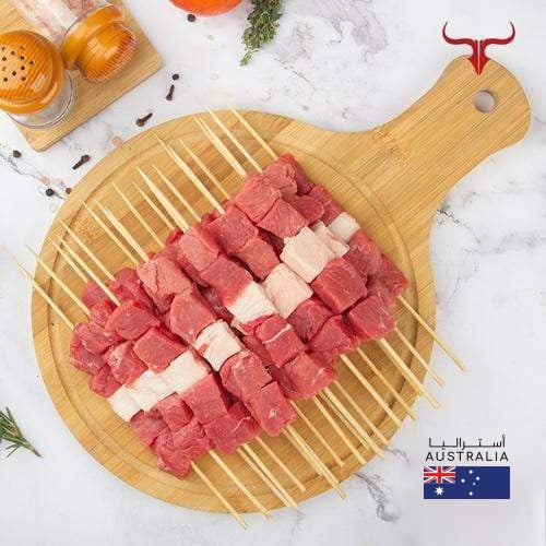 AUS Grass-Fed Beef Mishkak Barbecue Cubes Skewers