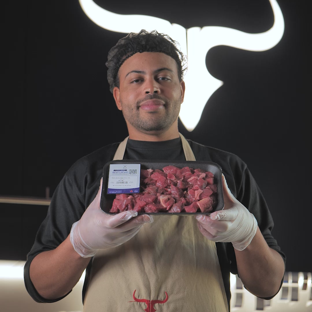 NZ Grass-Fed Beef Mishkak Barbecue Cubes Skewers