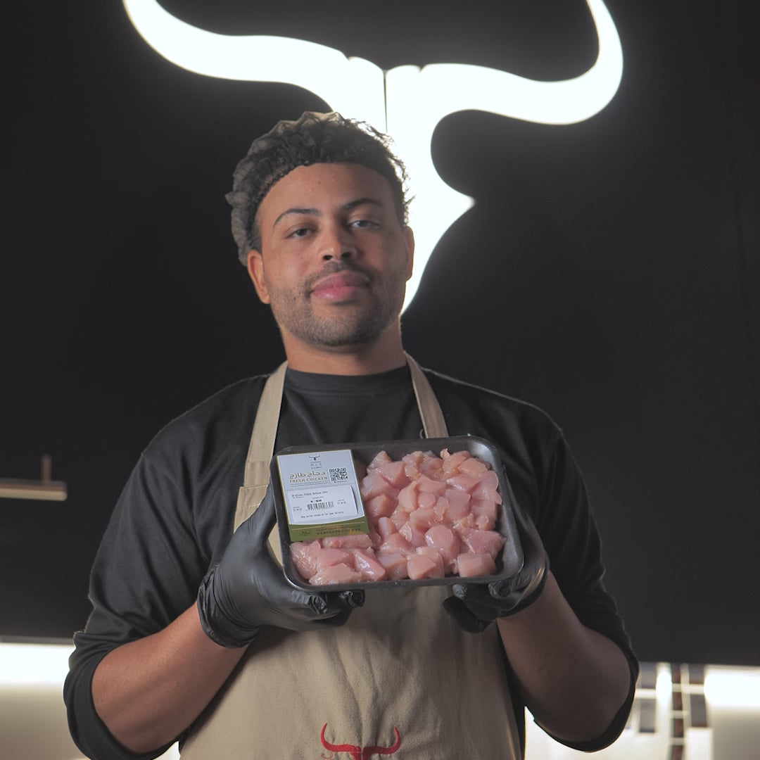 OM Chicken Mishkak Barbecue Cubes Skewers