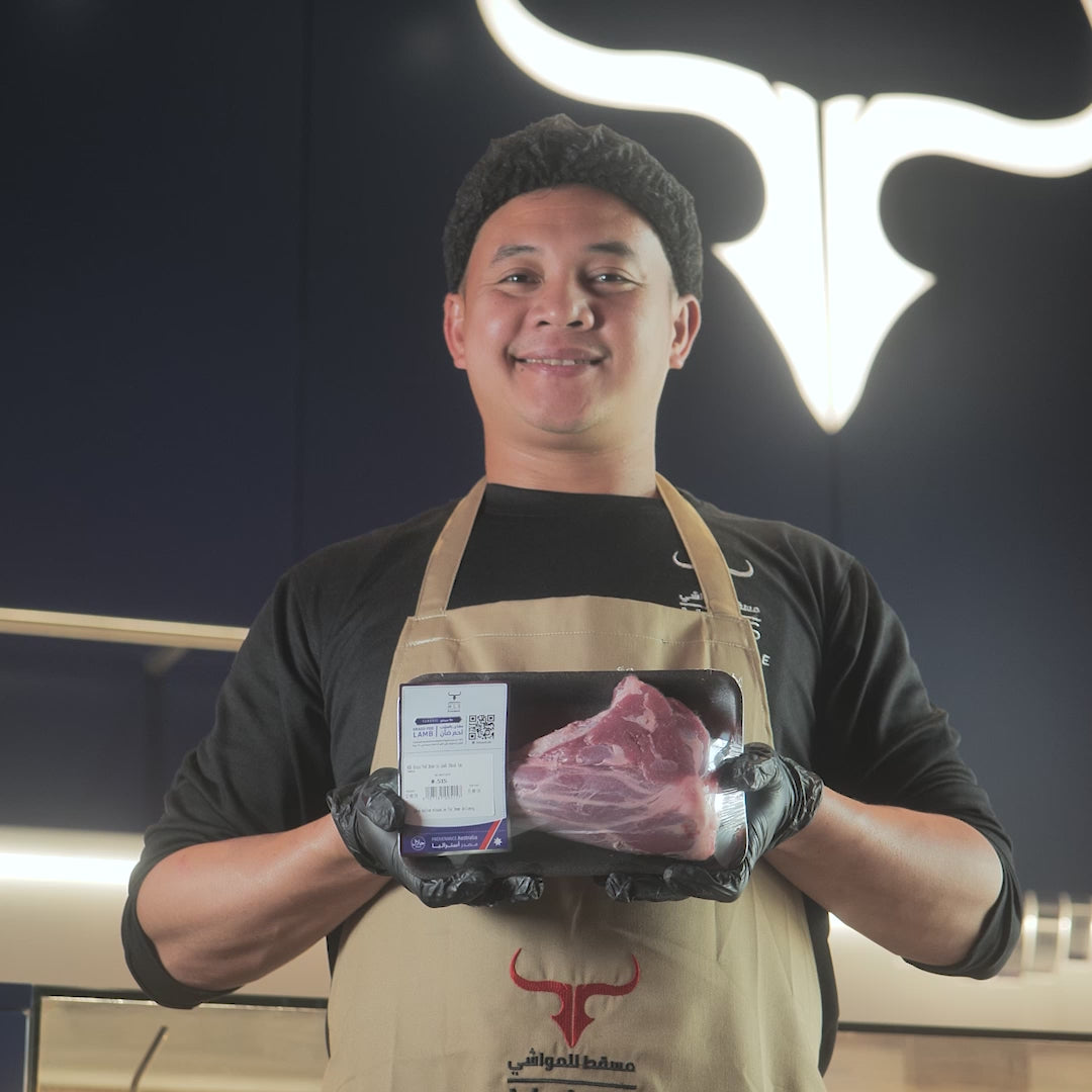 AUS Grass-Fed Bone-in Lamb Hind Shank 1pc 500gm